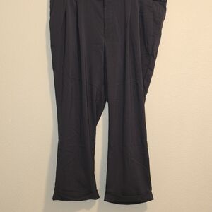 Van Heusen Men's Dark Gray Dress Pants